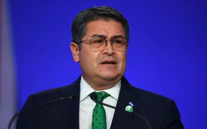 Fiscalía de EEUU pide cadena perpetua del expresidente de Honduras