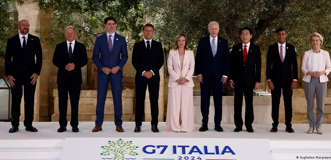 G7 anuncia préstamo a Ucrania por USD 50.000 millones