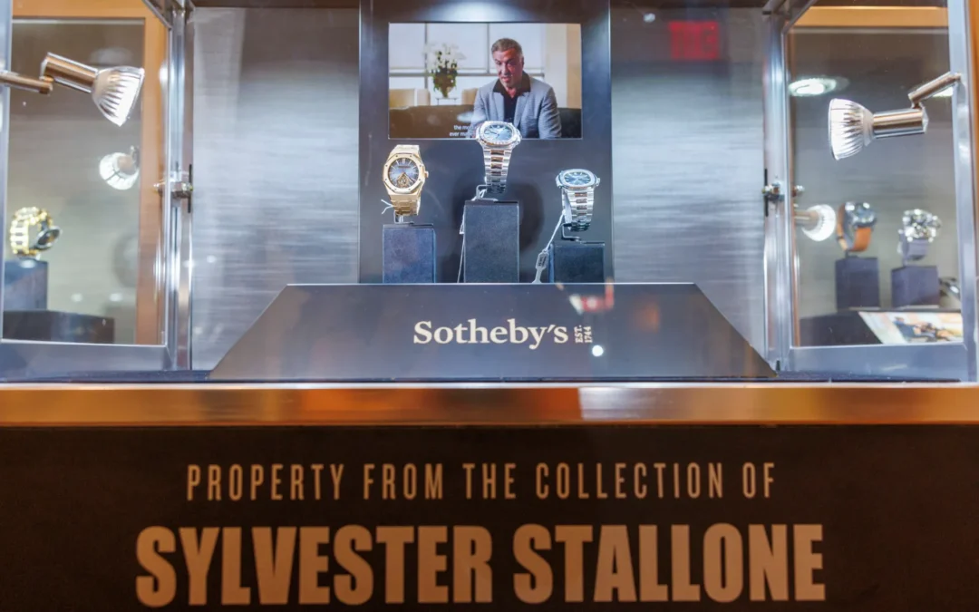 Relojes de lujo de Sylvester Stallone recaudan 6,7 millones de dólares en una subasta