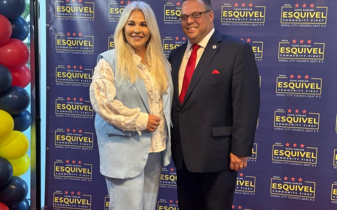 Juan Carlos Esquivel lanzó oficialmente su candidatura a la silla 3 de Doral