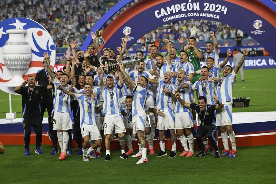Argentina, bicampeón de América y atesora 16 títulos