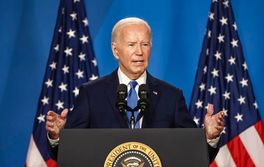 Biden rechaza peticiones de retiro y habla bien de Kamala Harris como aspirante a la presidencia
