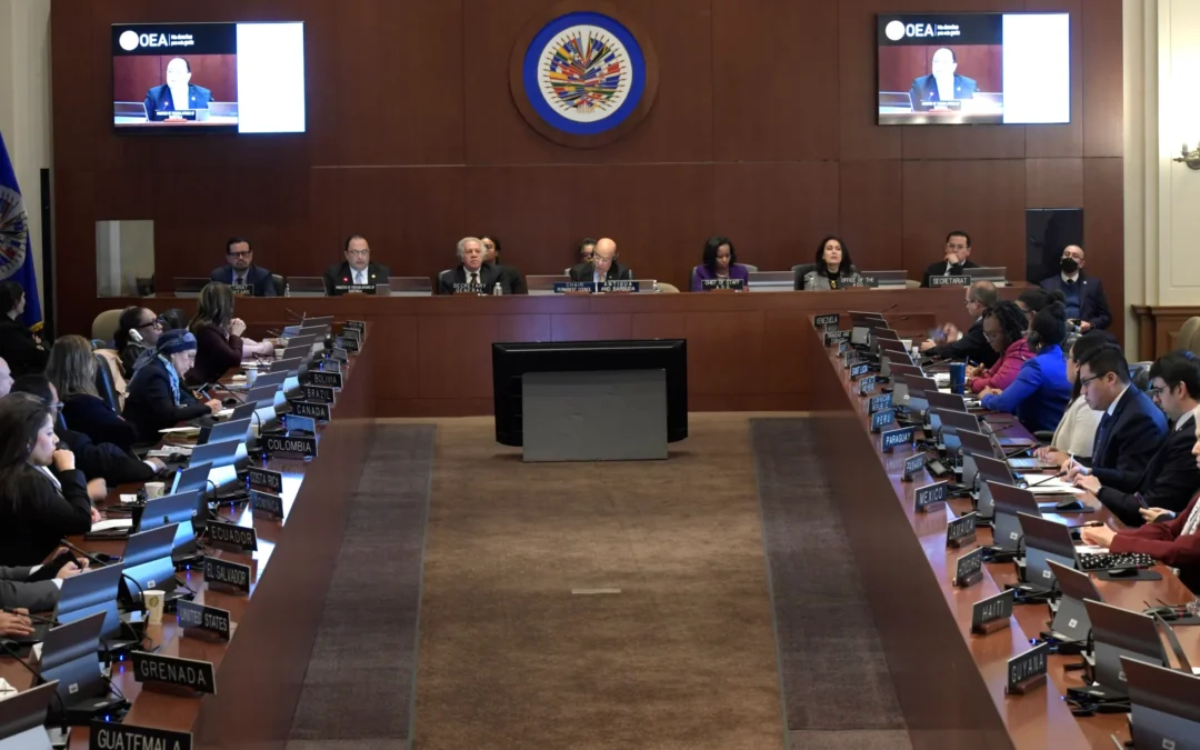 OEA convoca a reunión extraordinaria para abordar proceso electoral en Venezuela