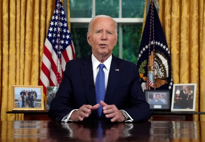 Primer discurso de Joe Biden luego de abandonar la carrera electoral