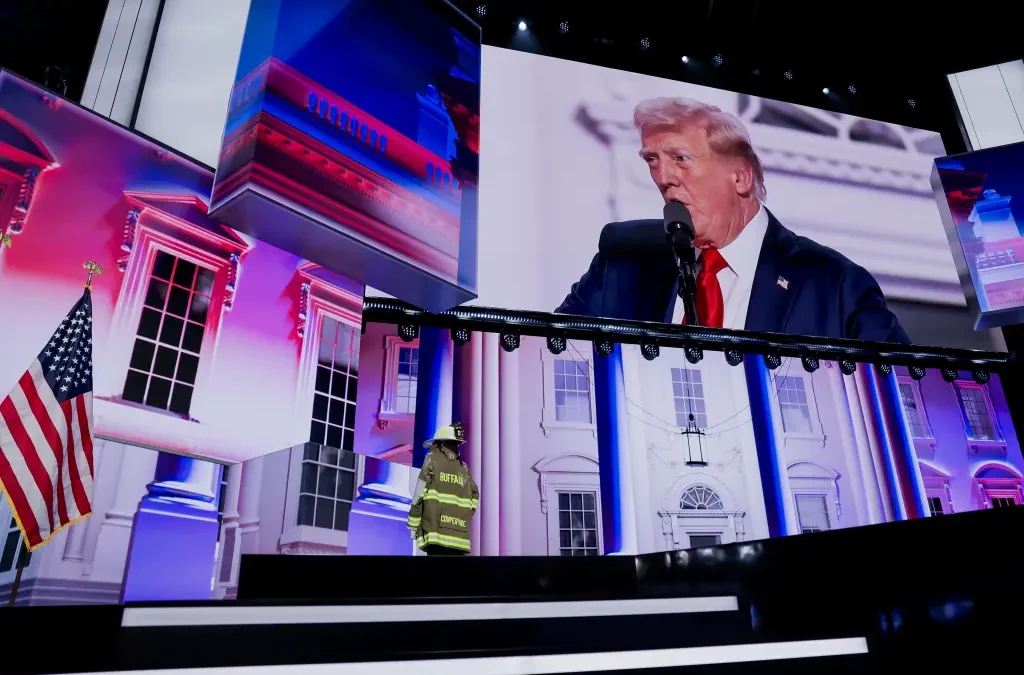 Trump aceptó nominación llamando a la unidad