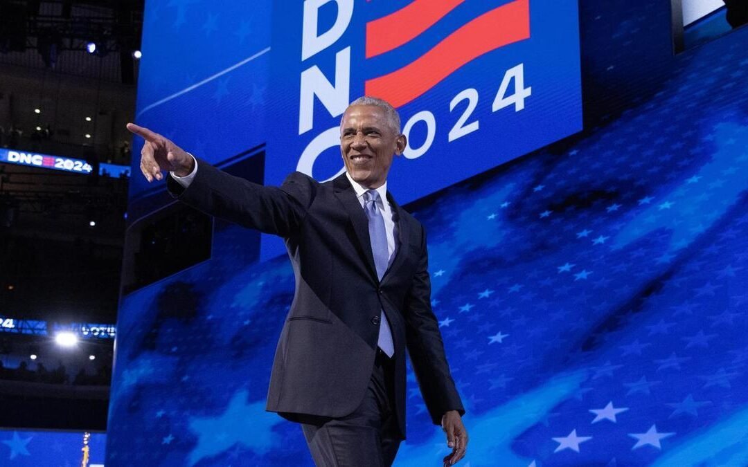 Barack Obama cerró segunda fecha de la Convención Demócrata y apostó a Kamala Harris