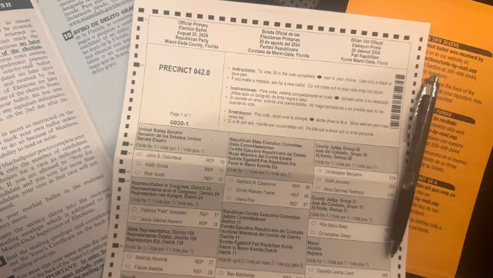 Llegó el día de las elecciones primarias en el sur de Florida