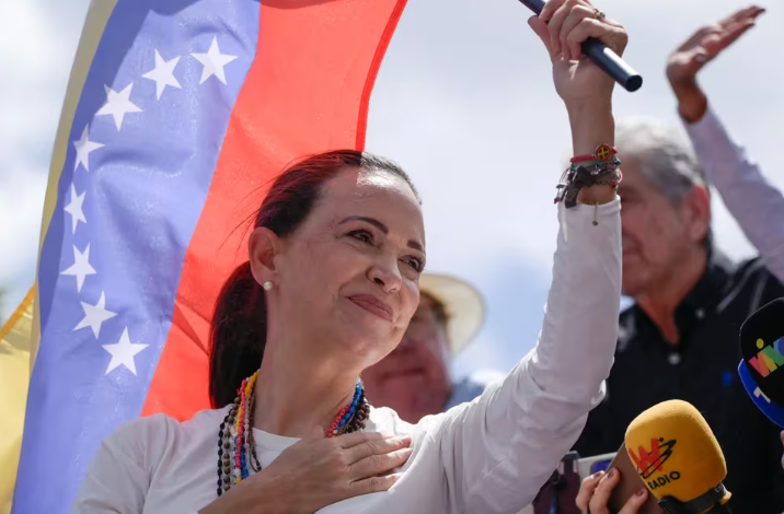 María Corina Machado: “La libertad de Venezuela es una causa mundial”