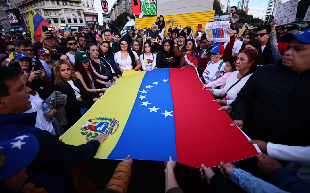 Venezolanos protestaron por el mundo exigiendo salida de Maduro