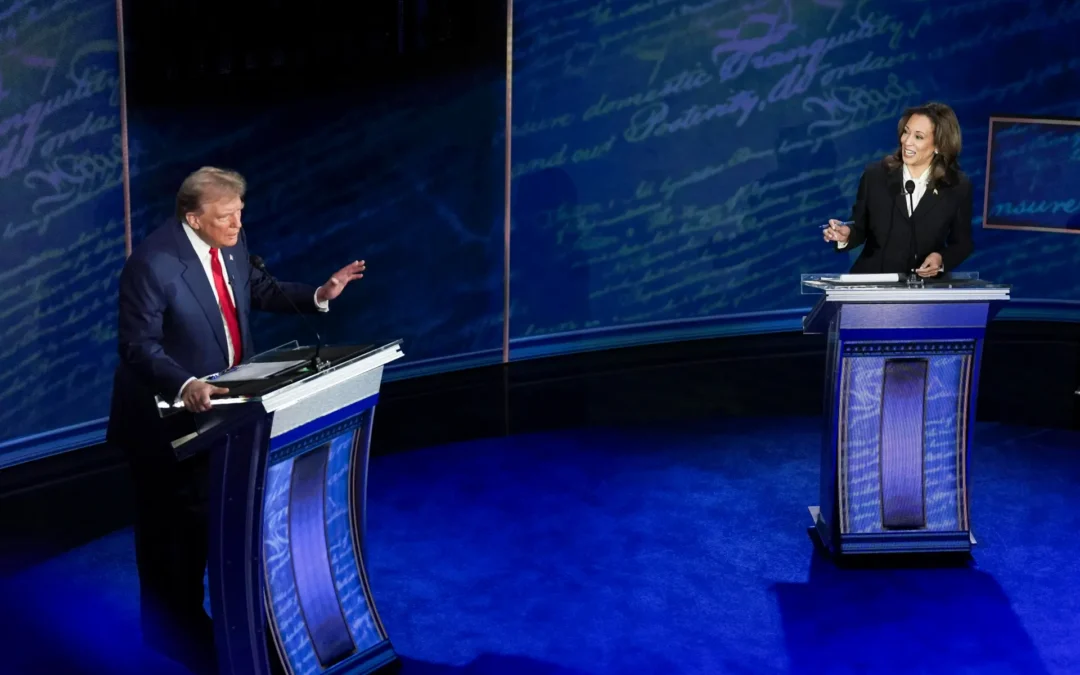 Harris se enfrenta a un Trump irascible en un debate lleno de ataques personales