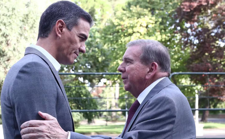 Pedro Sánchez mantuvo “grata e interesante” reunión con Edmundo González