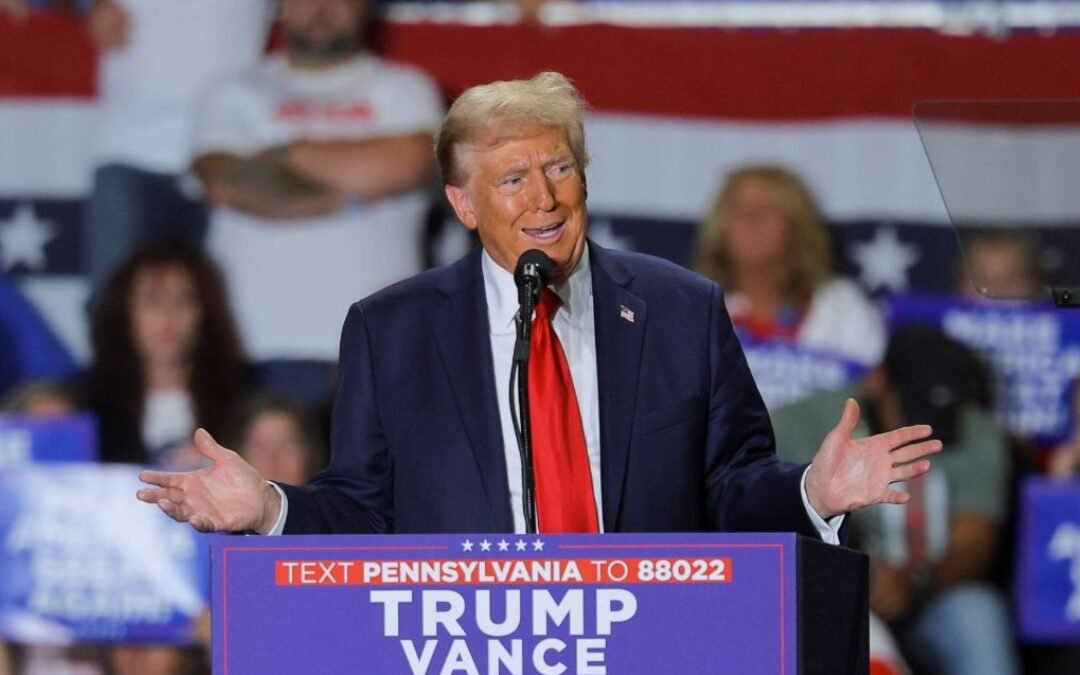 Trump arremete contra Kamala Harris y asegura que nació con “discapacidad mental”