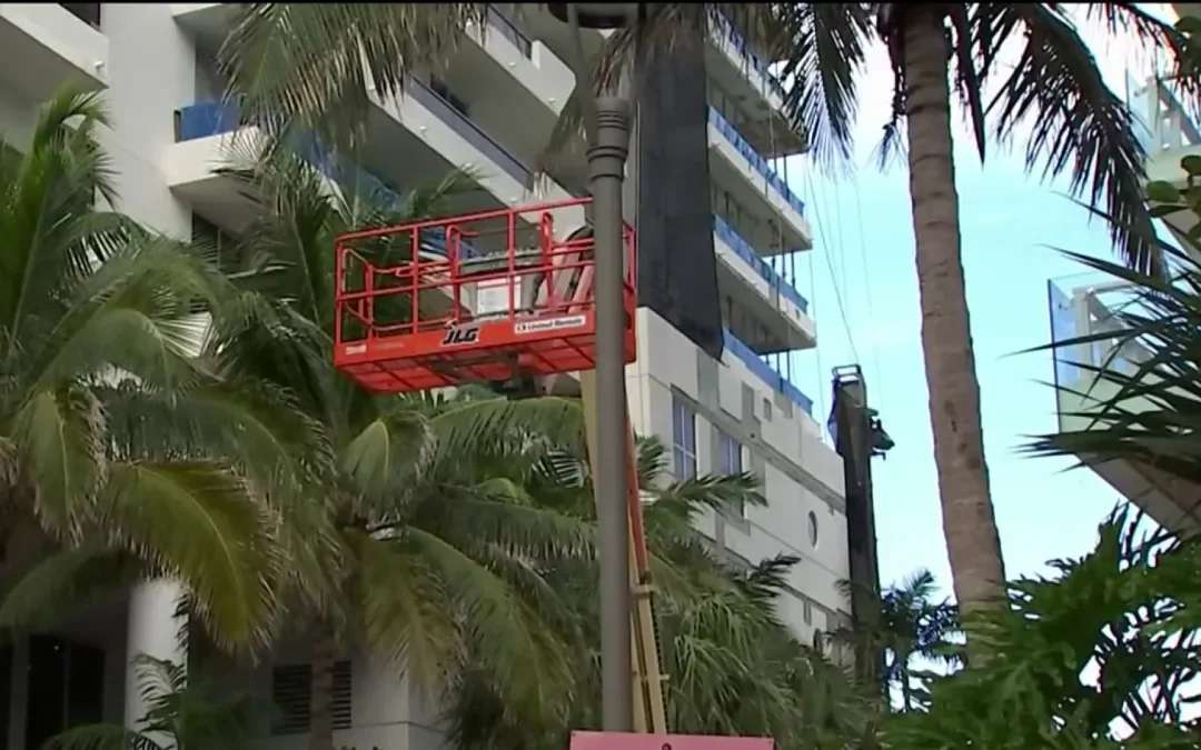 Un fallecido tras caer de un andamio en edificio de Miami Beach