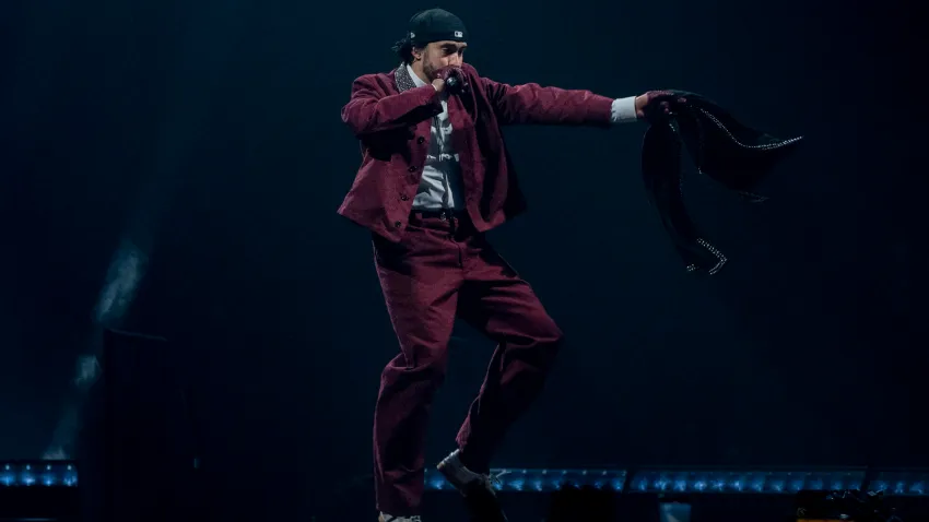 El puertorriqueño Bad Bunny manifestó su apoyo a Kamala Harris