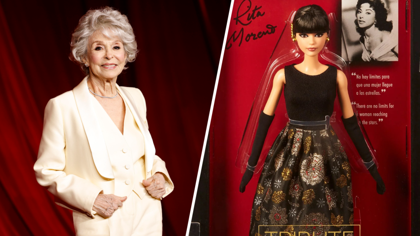 Mattel celebra los 93 años de Rita Moreno con Barbie Tribute Collection