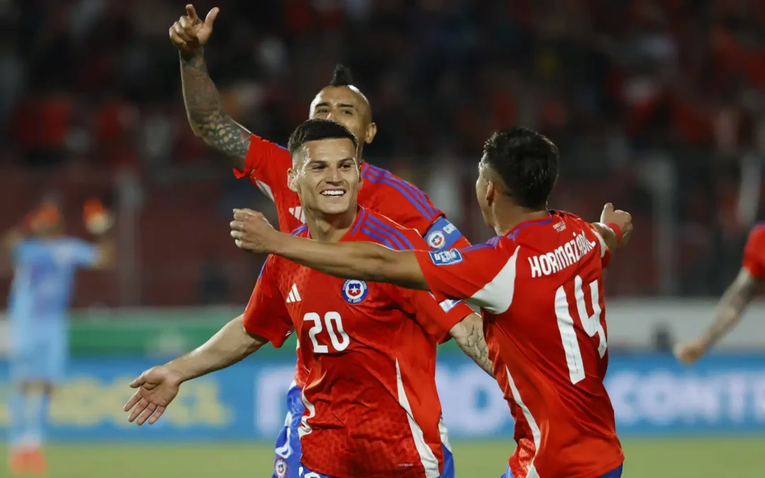 Venezuela cae 4-2 frente a Chile en las Eliminatorias Sudamericanas