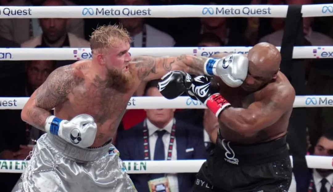 El YouTuber Jake Paul derrotó al ex campeón Mike Tyson