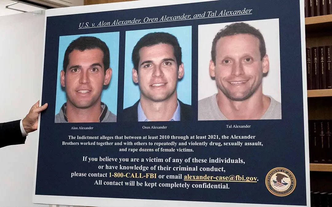 Niegan la fianza a los hermanos Alexander en caso de presuntas agresiones sexuales