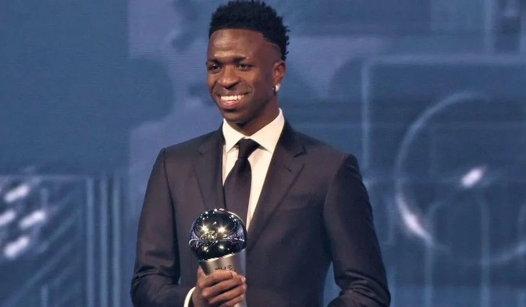 Vinícius Jr. gana por primera vez el Premio The Best a mejor jugador del año